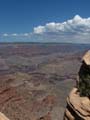 Grand Canyon - View down to Skeleton Point